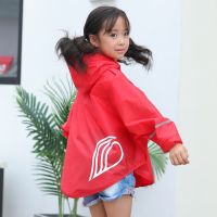 2020 new primary school children  lovely baby rain proof kindergarten girl boy raincoat Cloak