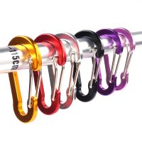 6pcs Outdoor Camping Mountaineering Buckle Small Fishing Climbing Acessories Dropshipping