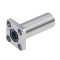 4pcs/lot LMK10LUU LMK12LUU longer type 10mm 12mm flange linear bearing CNC Linear Bush linear ball bearing bushing