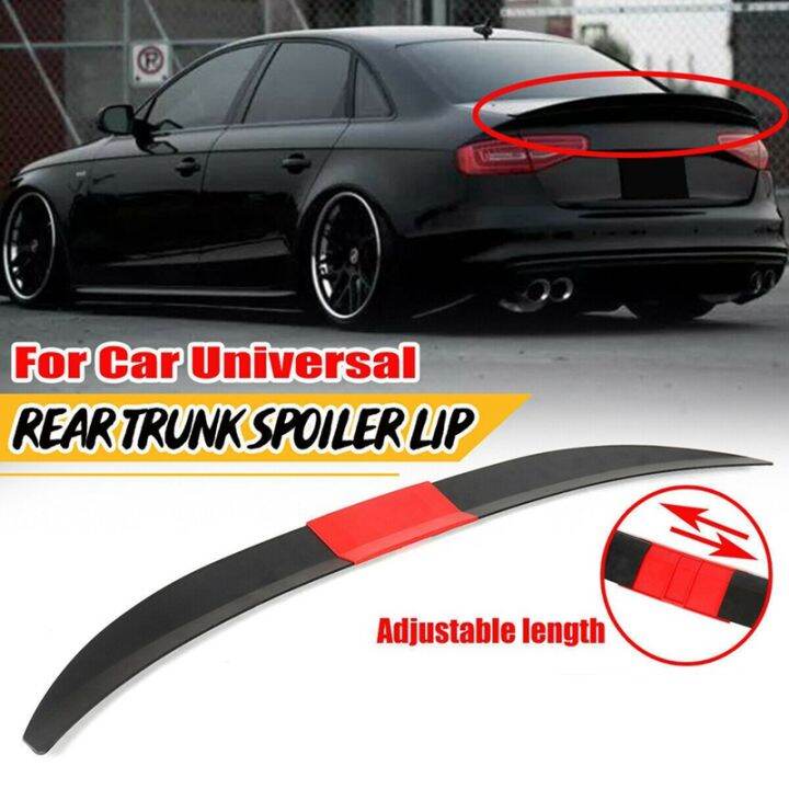 Universal Car Spoiler, Adjustable Rear Trunk Spoiler Lip Roof Tail Wing