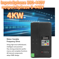 Motor Variable Frequency Drive Good Heat Dissipation Frequency Inverter Converter 3 Phase 380‑440V Input 0‑440V Output