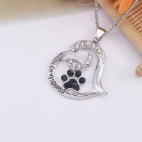 Dog Heart Shape Necklaces