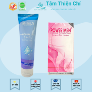 Gel bôi trơn Tâm Thiện Chí 150g và Bao cao su Powermen Siêu mỏng kéo dài