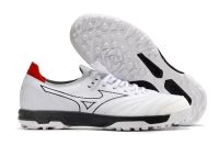 Original Mizuno Creation MORELIA NEO Knitting TF Mens Sports Shoes Mizuno Outdoor Sneakers White/Black Color Size Eur 40-45