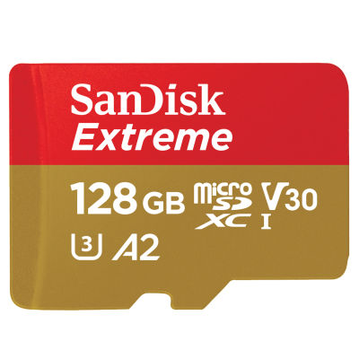 SanDisk Micro Sd Card Extreme 128GB SDXC อ่าน190Mb/S เขียน 90Mb/S (SDSQXAA-128G-GN6GN_1) ไมโครเอสดีการ์ด แซนดิส โดย Synnex