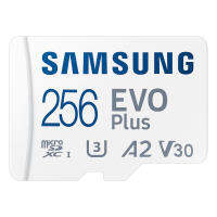 SAMSUNG EVO Plus 256GB TF Card U3 A2 V30ความเร็วสูง Micro SD Card Up To 130เมกะไบต์/วินาทีอ่านความเร็วสูงสำหรับแท็บเล็ตโทรศัพท์การตรวจสอบความปลอดภัย