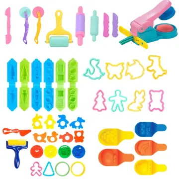 Play Dough Model Tool Toys Creative 3d Plasticine Tools Playdough
