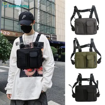  PJRYC Functional Tactical Chest Bag for Men FashionHip