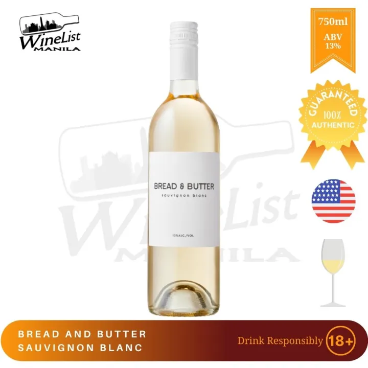 Bread and Butter Sauvignon Blanc Nappa Valley, California, USA