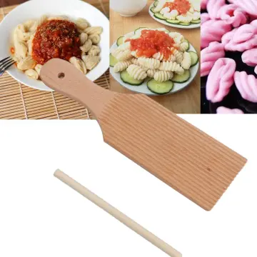 Gnocchi Pasta Plate Pasta Shaper Tools Butter Maker Stripe Pattern Butter  Table 