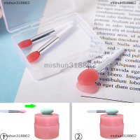 mishun318862 ซิลิโคน Lip balms Lip Mask Brush with Sucker DUST COVER แปรงแต่งหน้า