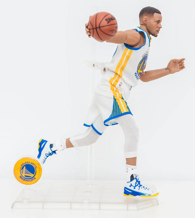 figma-ฟิกม่า-figure-action-nba-lakers-basketball-player-นักบาสเก็ตบอล-บาสเก็ตบอล-stephen-curry-สตีเฟน-เคอร์รี-30th-1-9-white-jersey-ver-แอ็คชั่น-ฟิกเกอร์-anime-อนิเมะ-การ์ตูน-มังงะ-ของขวัญ-gift-สามารถ