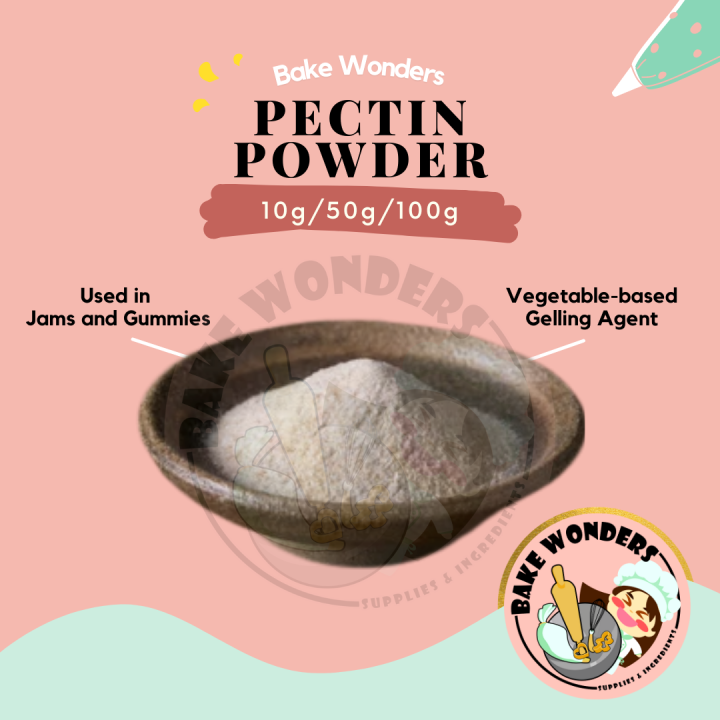 Pectin Powder/ 果膠粉/ Gelling Agent/ Jam/ Jam making (10g/50g/100 Lazada