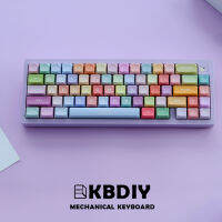 Kbdiy 133คีย์พิมพ์ทำขนมรูปกัมมี่แบร์กุญแจหมวก XDA โปรไฟล์ XDA น่ารักฝาครอบกุญแจสำหรับ MX Switche กำหนดเองหมวกคีย์บอร์ดเล่นเกมกล