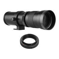 Camera MF Super Telephoto Zoom Lens F/8.3-16 420-800mm T Mount with Adapter Ring Universal 1/4 Thread Replacement for Canon EF-Mount Cameras EOS 80D 77D 70D 60D 60Da 50D 7D 6D 5D T7i T7s T6s T6i T6 T5i T5 T4i T3i T3 T2i SL2 SL1