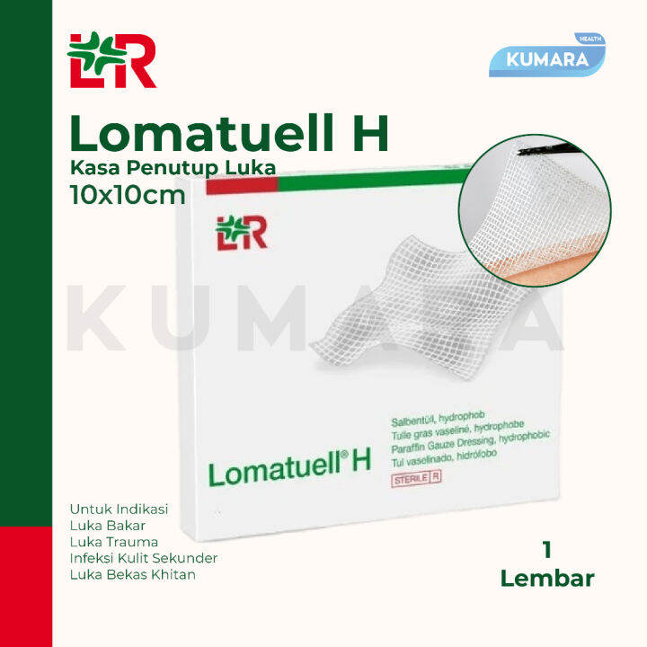 LOHMANN & RAUSHER - Lomatuell H 10x10cm / Wound Dressing Pcs | Lazada ...