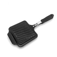 Pot Double Pan Doubel Sided Grill Pan Frying Pan Double Pan Fine Iron Skillet Grill Pan Baking Tray Wok Pan Frypan Double Faced