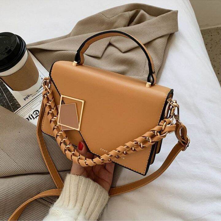 trendy-organ-sling-bag-small-women-crossbody-top-handle-mini-chain-handbag-beg