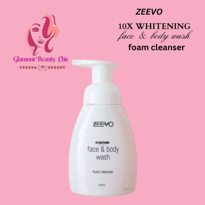 Zeevo Face and Body Kojic Foam Wash/FACE & BODY WASH/FACIAL FOAM