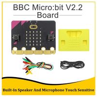 BBC Micro:Bit V2.2 Go Kit Built-in Speaker Microphone Touch Sensitive DIY Programmable Development Board+Protective Case