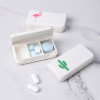 【YF】 Portable Mini Pill Travel Medicine Dispenser Box
