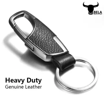 Shop 1 Pc Genuine Leather Wallet Keychain Key Car with great discounts and  prices online - Oct 2023