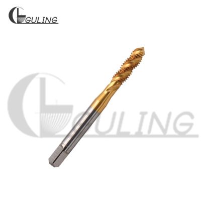 【Fast-selling】 แตะเจาะเหล็ก M3 M4 M5 M6 M8 M10ไทเทเนียม Hex Shank HSS สกรูด้ายก๊อกเจาะบิตชุดเมตริกเครื่อง Compound Tap