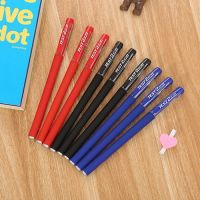 ปากกาเจล Test2 แบบปลอก ปากกาหมึกเจล ขนาด 0.5mm มี2สีให้เลือก ปากกาสี