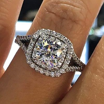 [COD] Cao Shi ring female ins trendy cool designer style niche engagement wedding and light luxury