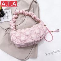 【Ready Stock】 ❦✵✜ C23 A.T.A New Style Korean Version Niche Versatile Cloud Pleated Underarm Bag Casual Dumpling Shoulder Messenger Female