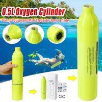 อุปกรณ์ดำน้ำ Mini Scuba Diving Cylinder Scuba Oxygen Spare Air Tank 0.5L