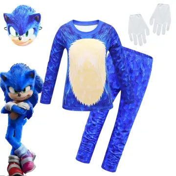 Sonic Childs Speedy Blue Heroic Video Game Character Faster Trick Or  Treater Kids Halloween Carnival Costume Cosplay - AliExpress