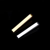 【YF】 Trendy Copper Men Business Black Metal Simple Tie Clip Exquisite Pin Clips Wedding Fashion JewelryTie Bar