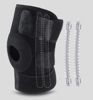 สนับพยุงหัวเข่าลดปวดเสริมสปริง 2 เส้น Knee support reinforced spring  ลดการบาดเจ็บหัวเข่า เอ็นเข่า