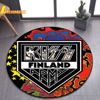 High Quality Vintage Rocker Round Car Bedroom Living Room Door Mat Bath Mat Indoor Home Decor Floor Mat Birthday Gift