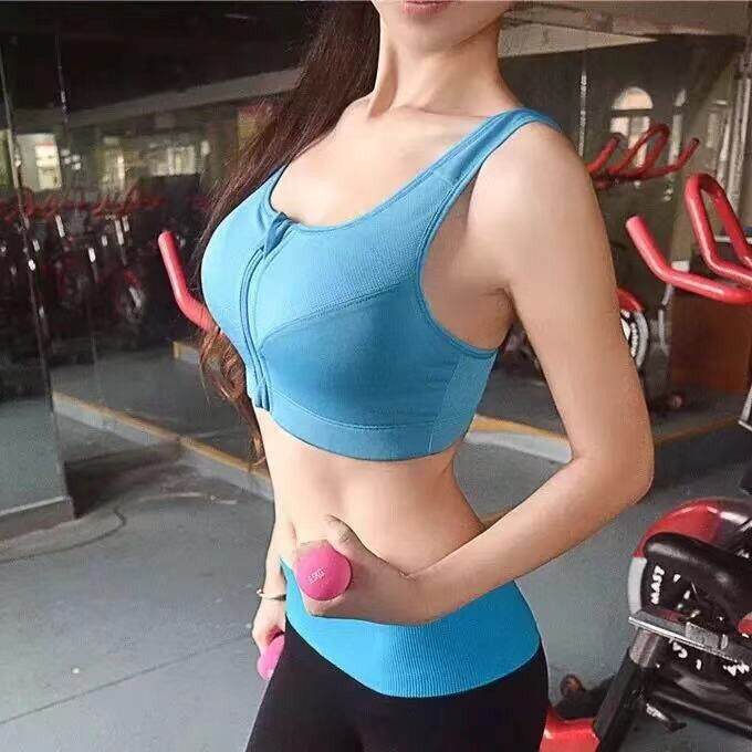 mysport-eve-yoga-612-sport-bra-สปอตบรา-ซิปหน้า-ผ้าดี-ใส่ออกกำลังกาย-กระชับหน้าอก-มีฟองน้ำ