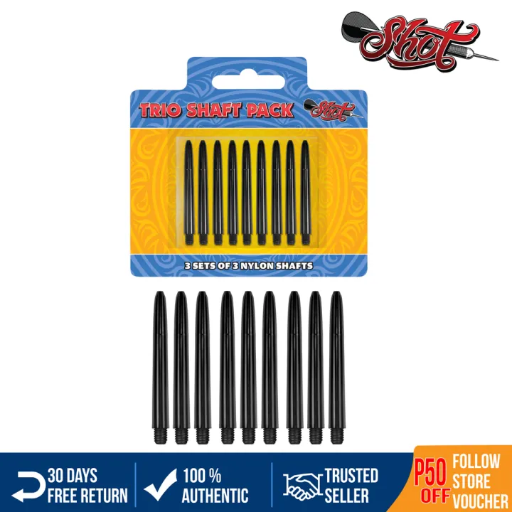 Shot Trio PackDurable Dart Shafts Lazada PH