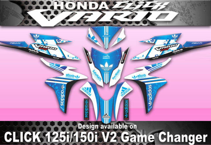 Honda Click 125 Decals VERSION 1 | Lazada PH