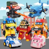 ☢ Robocar Poli ของเล่นหุ่นยนต์ แปลงร่างเป็นรถ ของเล่นเสริมพัฒนาการสำหรับเด็ก