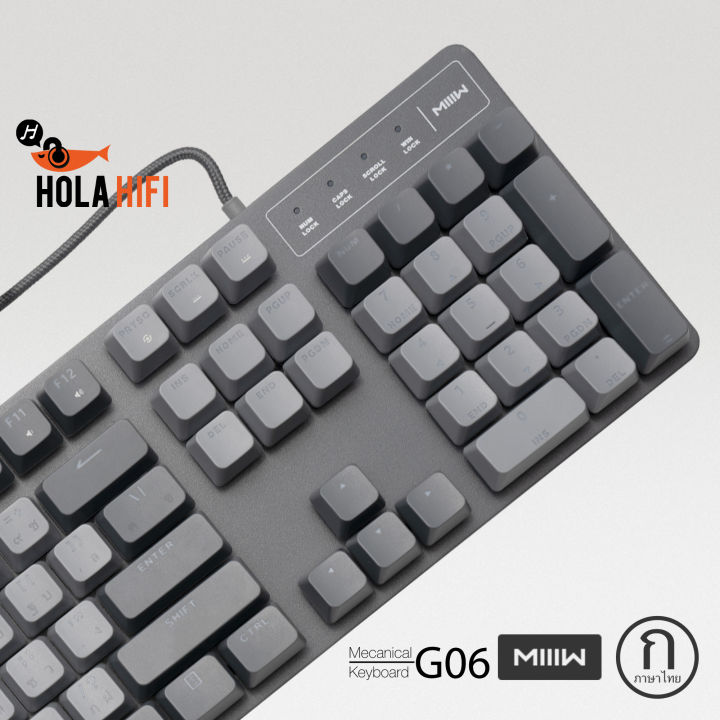 xiaomi-miiiw-usb-keyboard-mechanical-g06-104-keys-ภาษาไทย-eng-thai-รับประกัน-1-ปี-พร้อมส่ง