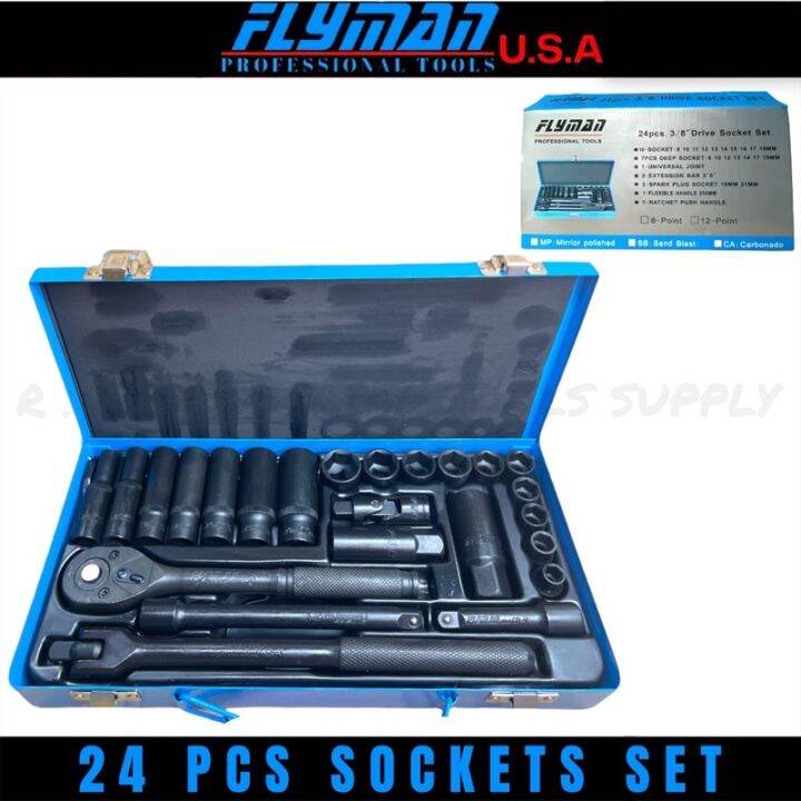 Flyman Tools Original Made in Usa 24Pcs 38 Lazada PH