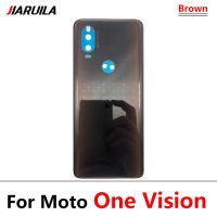 【☊HOT☊】 xuren5304977 เปลี่ยนฝาครอบหลังกระจกเคสสำหรับ Moto G100 G9 Power G 5G Plus G5 Z3เล่น Z4 One Vision Action Edge