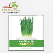 Hạt giống hẹ rado 83