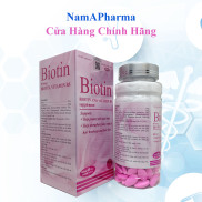 Viên uống Biotin bổ sung Biotin và Vitamin B5 giúp giảm rụng tóc, bảo vệ da