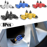 4-8Pcs Grenade สไตล์อลูมิเนียมรถวาล์ว Stem Caps Auto ยางวาล์ว Stem Cover Air Dust Cap สำหรับรถจักรยานยนต์จักรยานยางอุปกรณ์เสริม ~