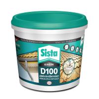 ✨ขายดี✨ อะคริลิกกันซึม SISTA D100 PLUS 4 กก. สีขาว วัสดุกันซึม ACRYLIC SEALANT SISTA D100 PLUS 4KG WHITE