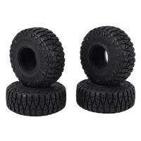 4PCS 114MM 1.9 Rubber Tires Wheel Tyres for 1/10 RC Crawler Car Traxxas TRX4 RC4WD D90 Axial SCX10 II III Redcat MST