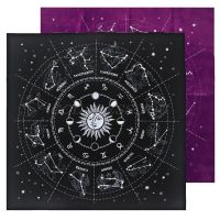 【HOT】✢☽❈ 12 Constellations Card Tablecloth Divination Altar Board Game Astrology Drop Ship