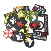 【YF】 Stickers Tactics Big Kicker Size Eyes Rubber Badge Outdoor Morale Sticker