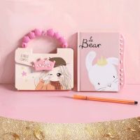 [Hagoya Stationery Stor] ใหม่น่ารัก Kawaii A6รหัส Dairy Planner โน้ตบุ๊ค Budget Book Journals พร้อม Handle Office อุปกรณ์โรงเรียนเครื่องเขียนเกาหลี